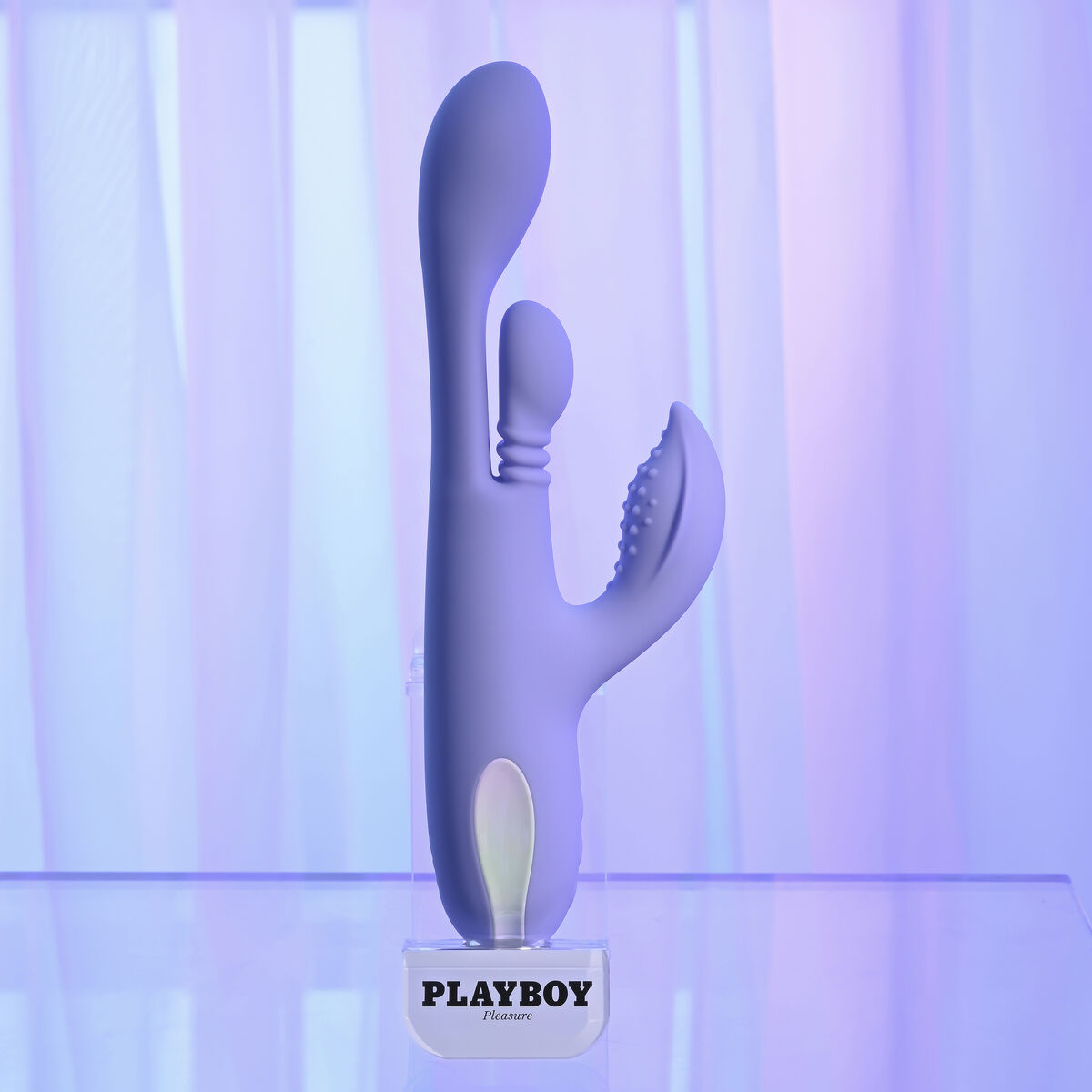 Vibrador Doble Estimulación Evolved Playboy Morado Púrpura