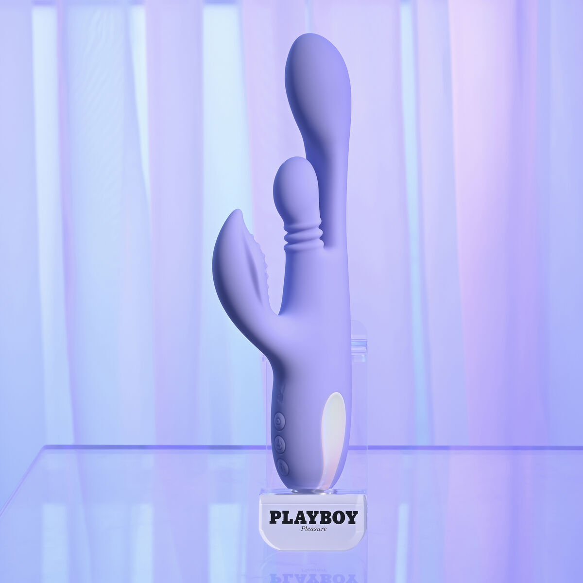 Vibrador Doble Estimulación Evolved Playboy Morado Púrpura