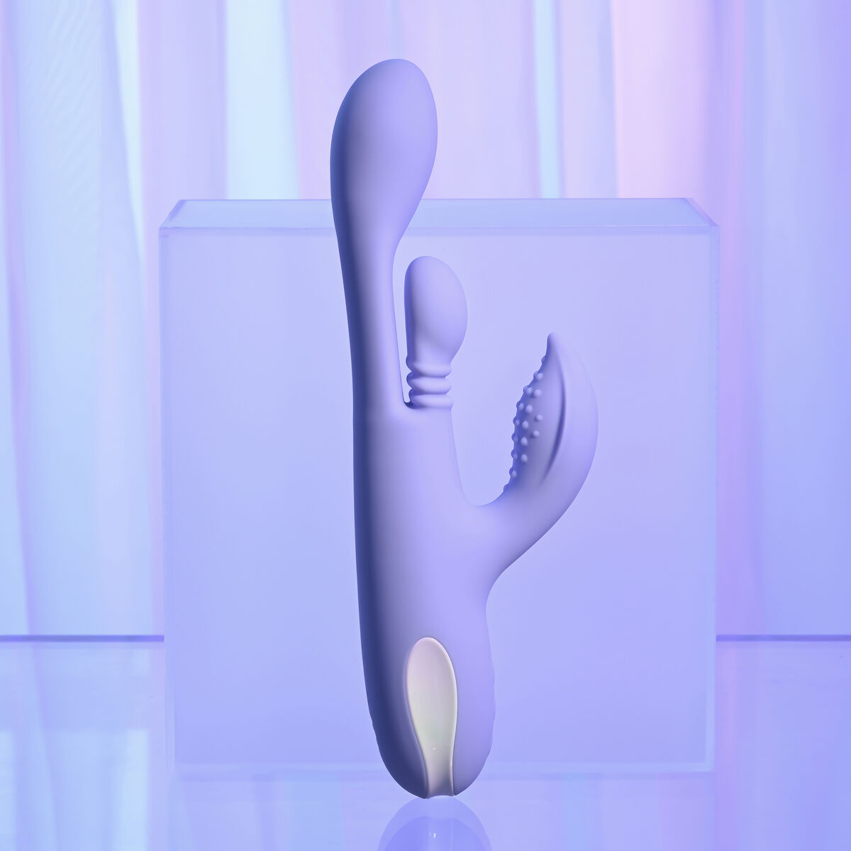 Vibrador Doble Estimulación Evolved Playboy Morado Púrpura