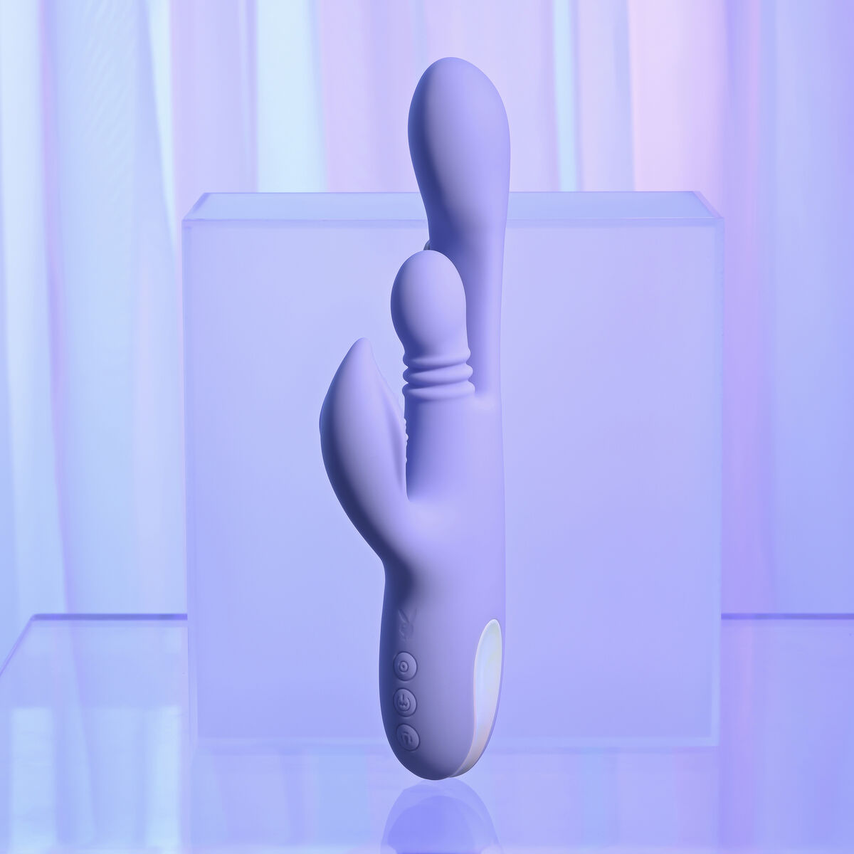 Vibrador Doble Estimulación Evolved Playboy Morado Púrpura