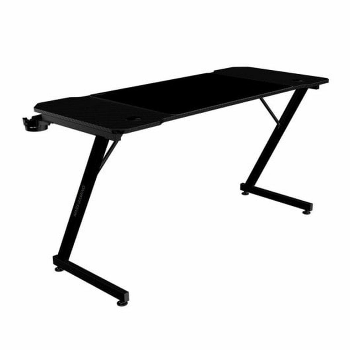 Mesa de Escritorio Gaming Mars Gaming ESCRITORIO ERGO Negro 140 x 60 cm