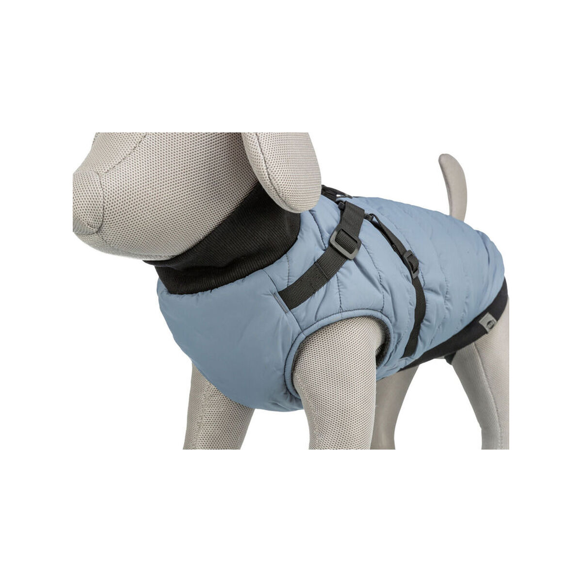 Abrigo para Perro Trixie Azul Gris S