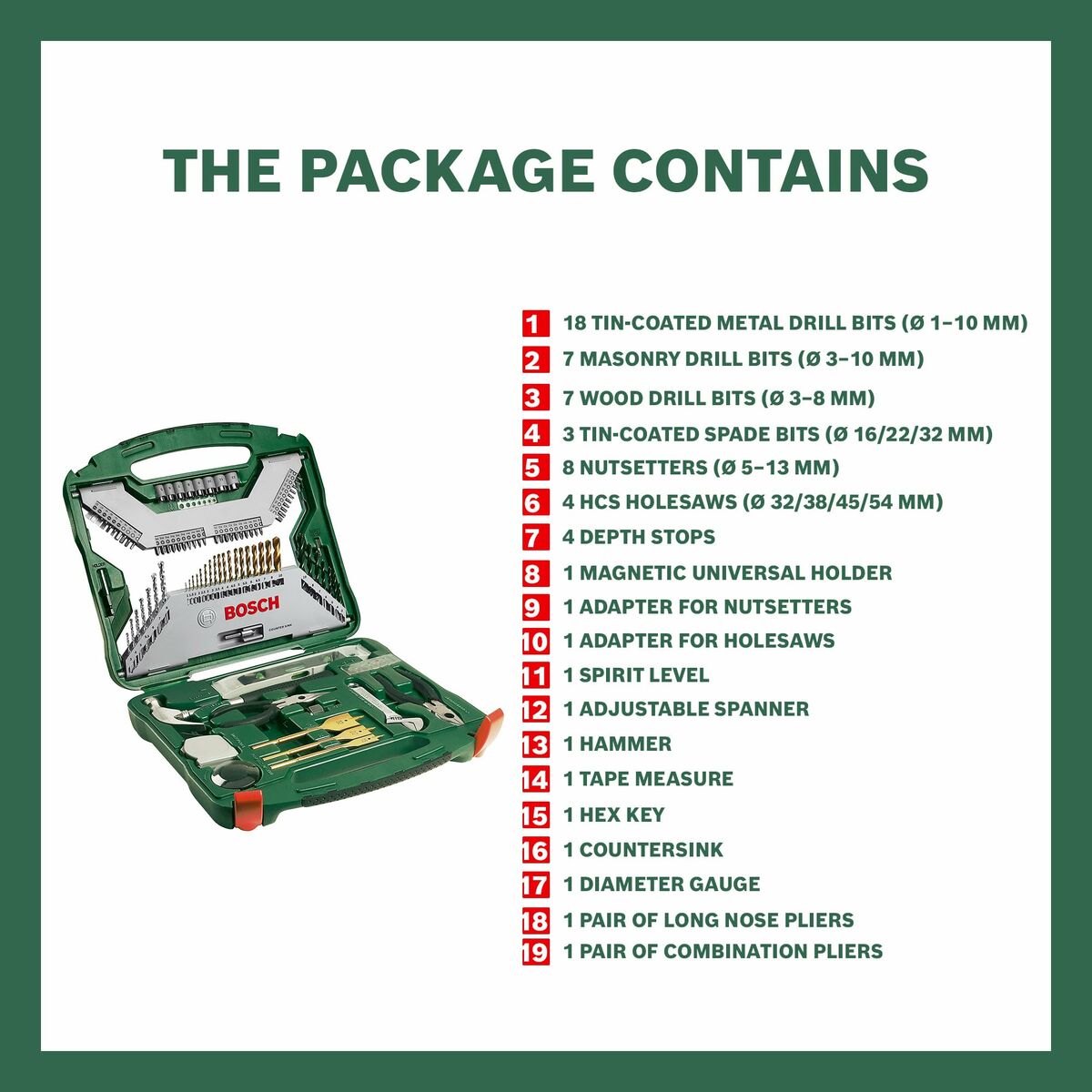 Set de accesorios BOSCH