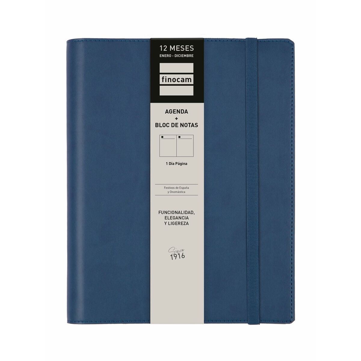 Agenda Finocam DUOBAND Azul A5 15,5 x 21,2 cm