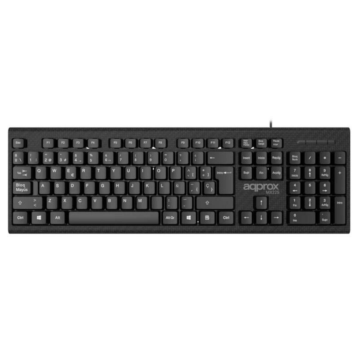 Teclado approx! APPMX225 Negro