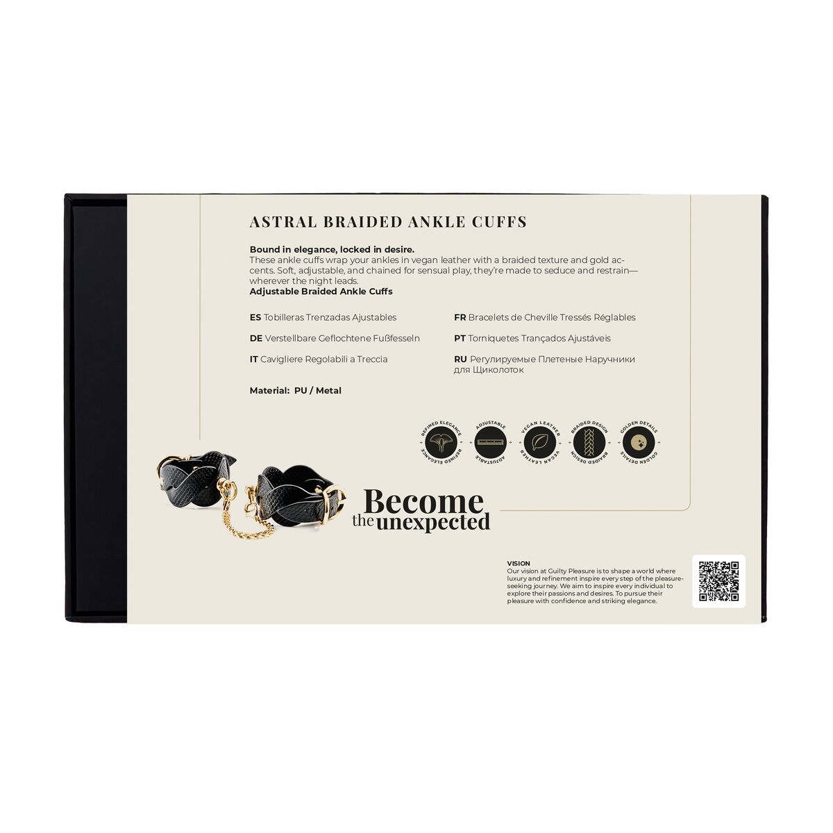 Esposas Guilty Pleasure Eclipse Negro