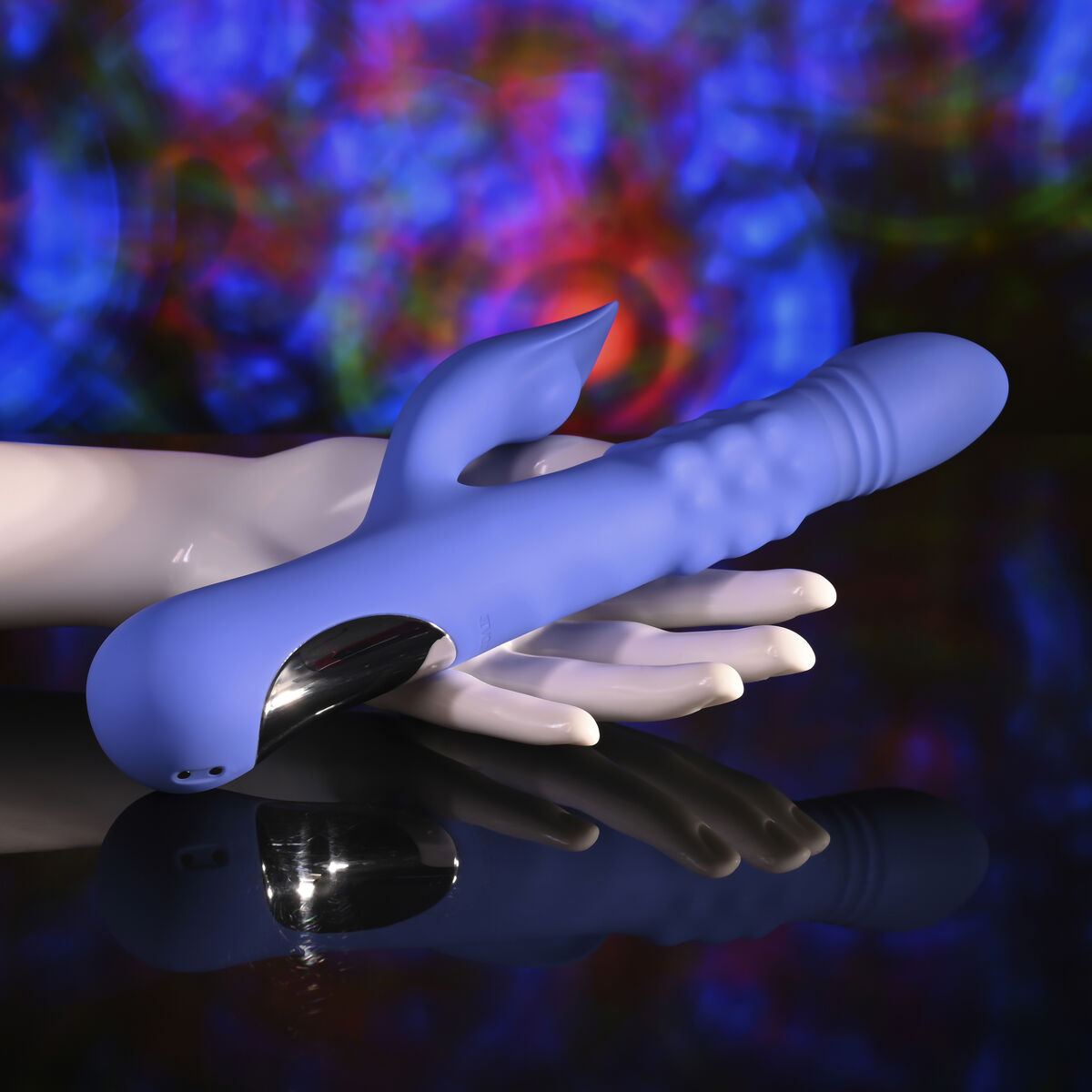 Vibrador Doble Estimulación Evolved Morado Púrpura