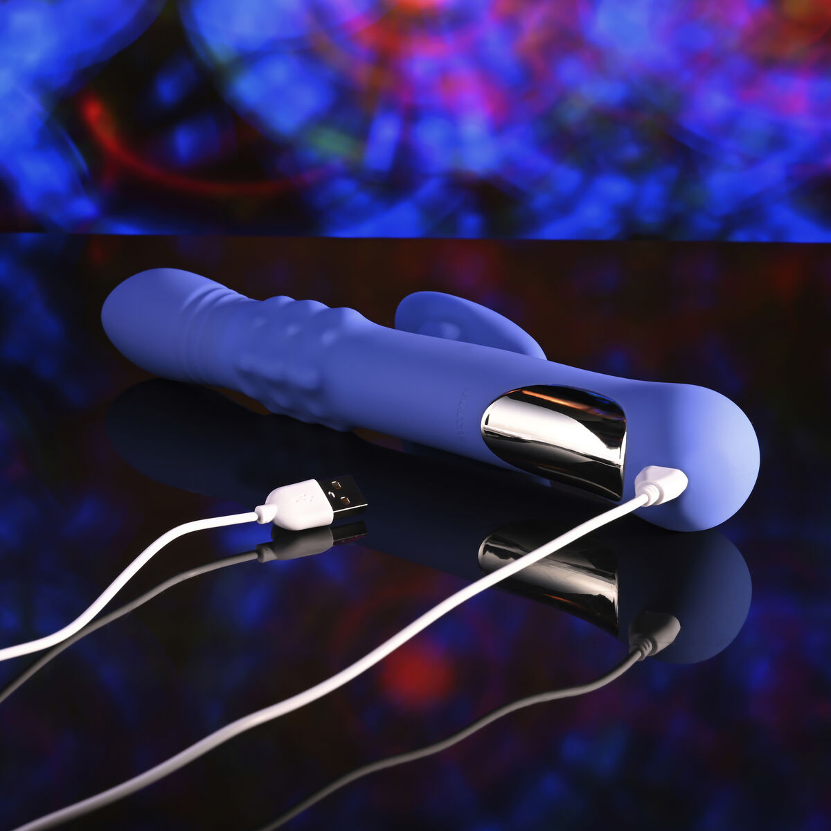 Vibrador Doble Estimulación Evolved Morado Púrpura