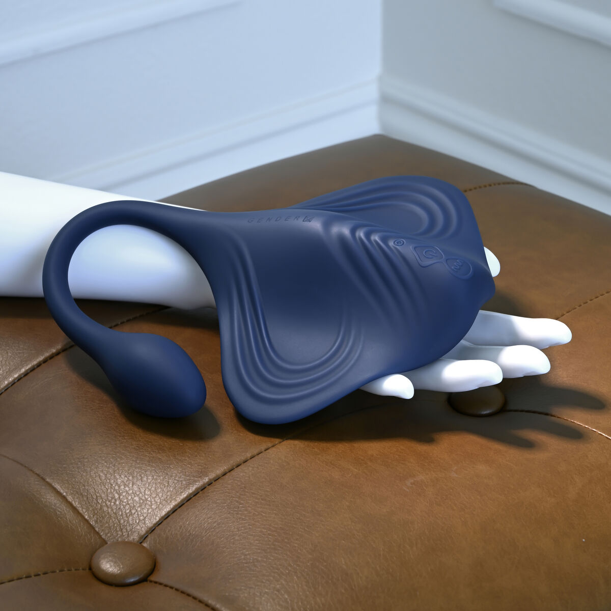 Vibrador Anal Negro Evolved Gender X Azul