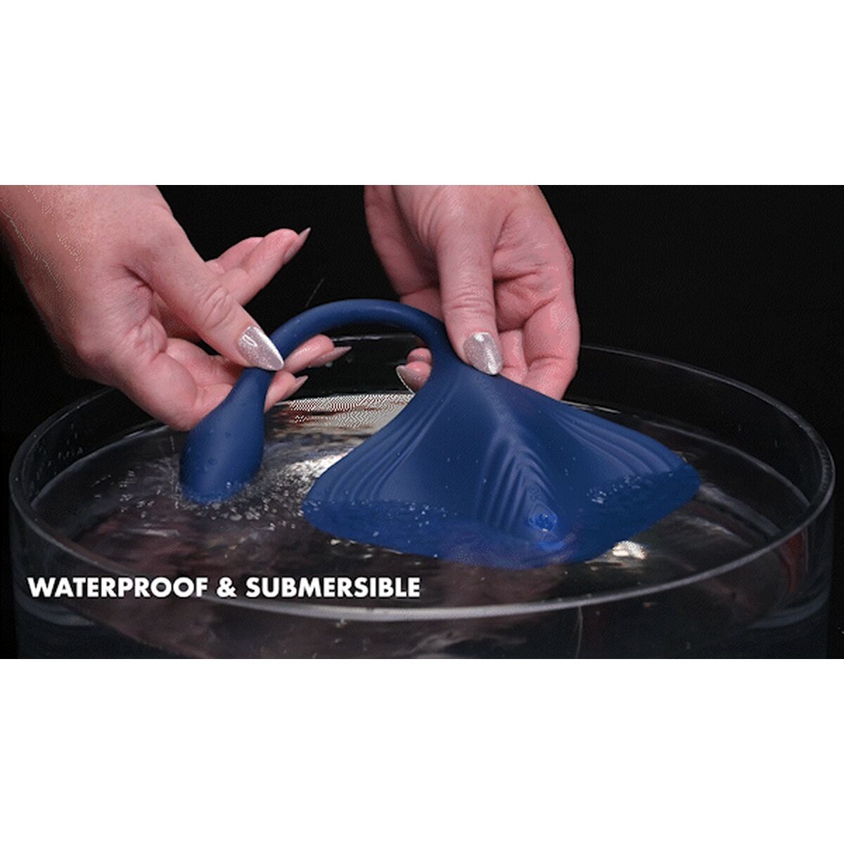 Vibrador Anal Negro Evolved Gender X Azul