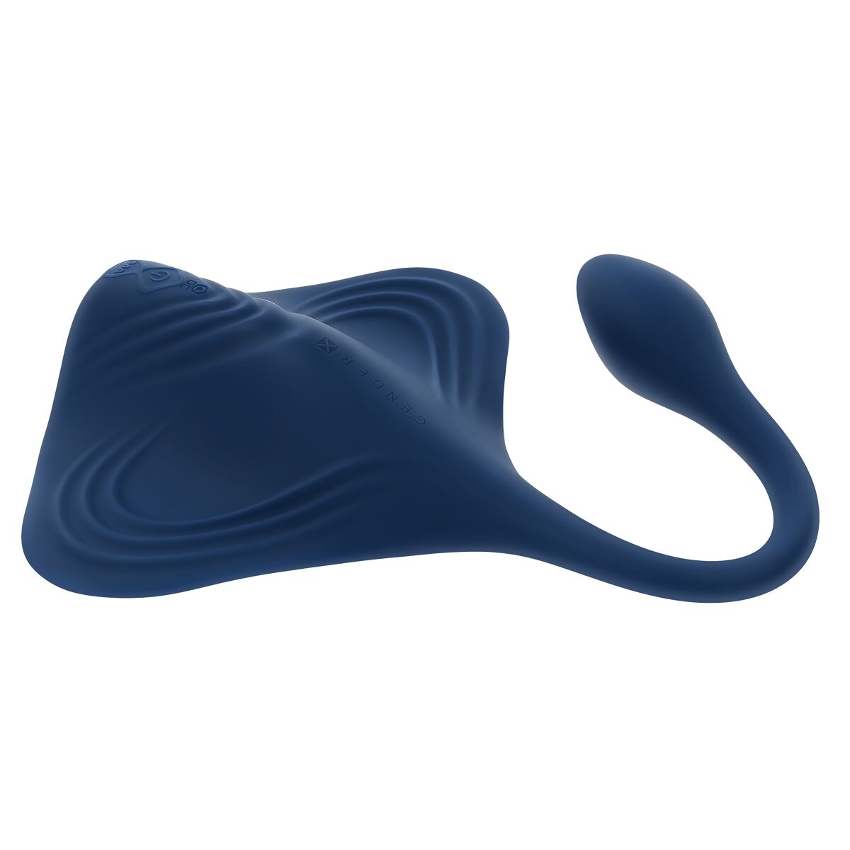 Vibrador Anal Negro Evolved Gender X Azul