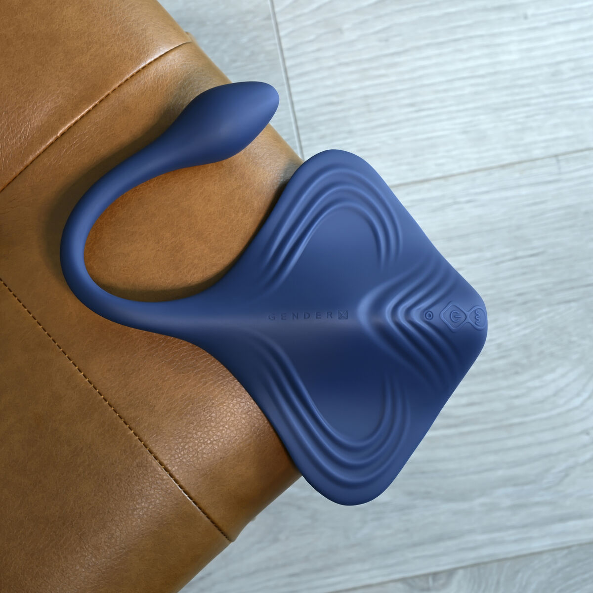 Vibrador Anal Negro Evolved Gender X Azul