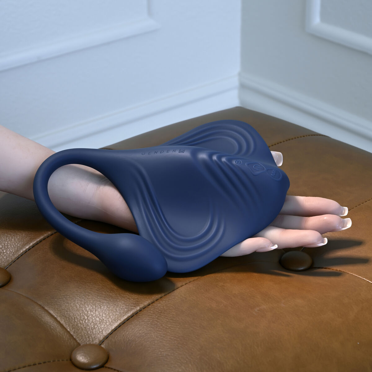 Vibrador Anal Negro Evolved Gender X Azul