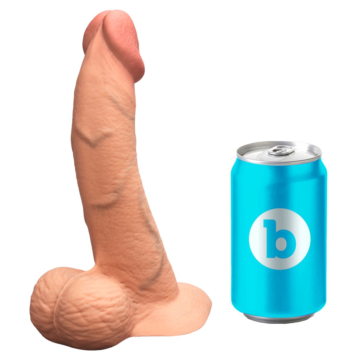 Consolador Realista B-Vibe Silicona Ø 4 cm (15,2 cm)