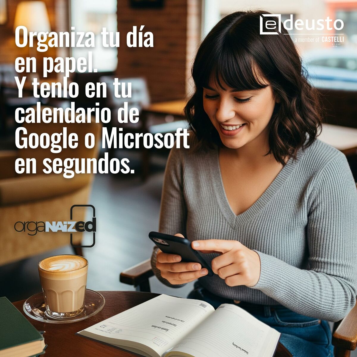 Dietario Deusto PREMIUM Verde A5 14,5 x 20,5 cm 2026