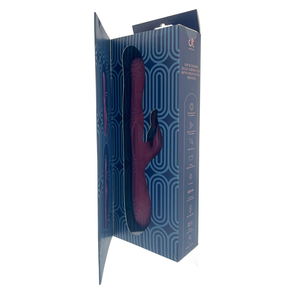 Vibrador Doble Estimulación Dream Toys Pulz Rojo