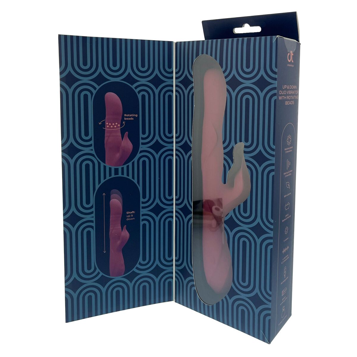 Vibrador Doble Estimulación Dream Toys Pulz Rojo