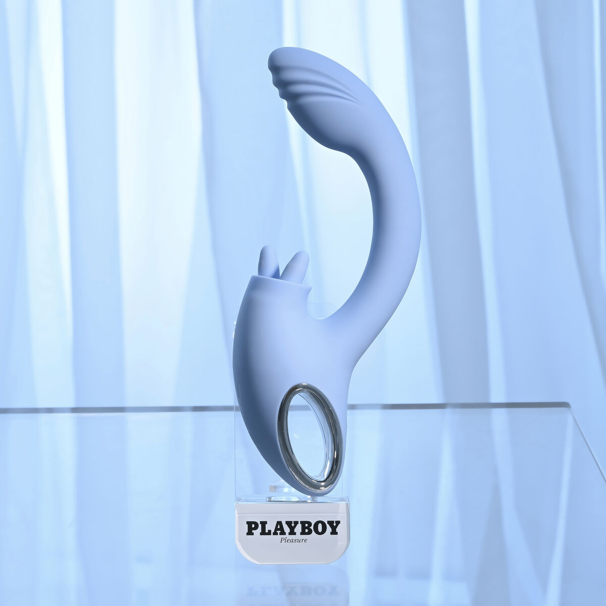 Vibrador Doble Estimulación Evolved Playboy Azul