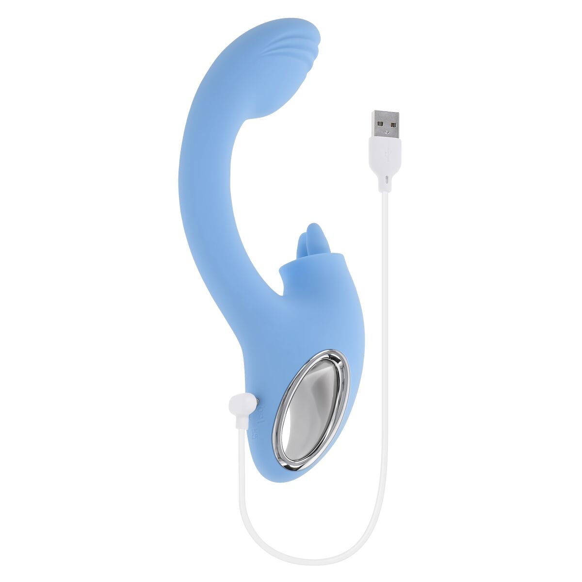 Vibrador Doble Estimulación Evolved Playboy Azul