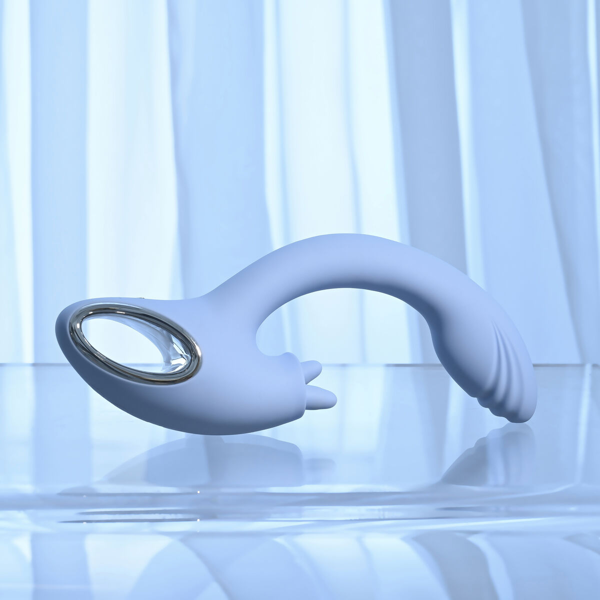 Vibrador Doble Estimulación Evolved Playboy Azul