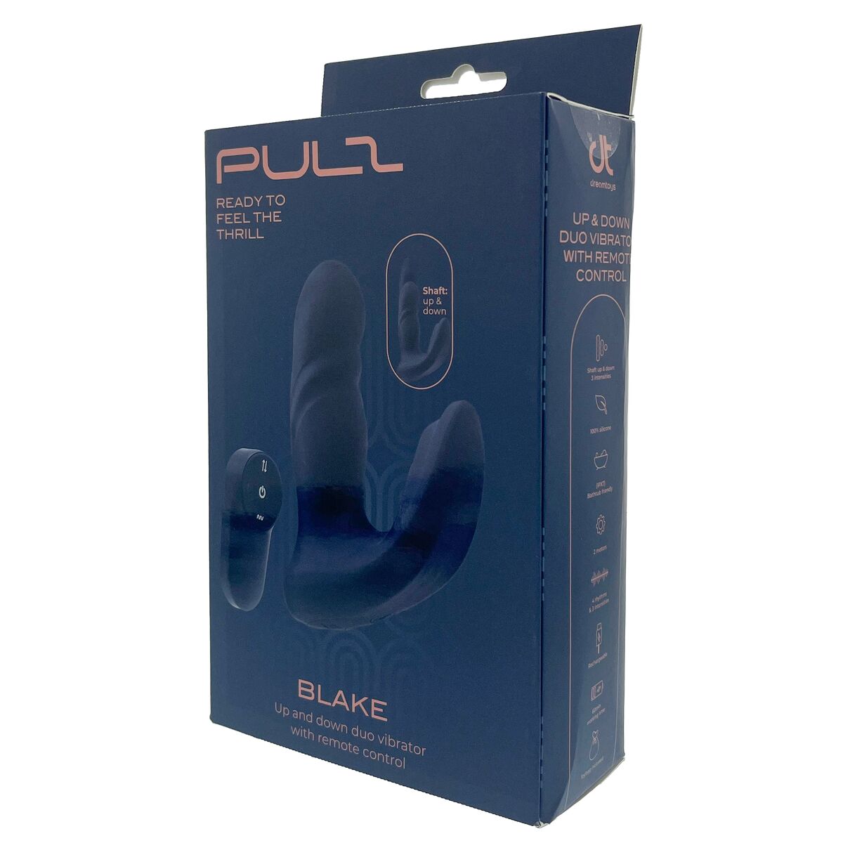 Vibrador Doble Estimulación Dream Toys Pulz Azul