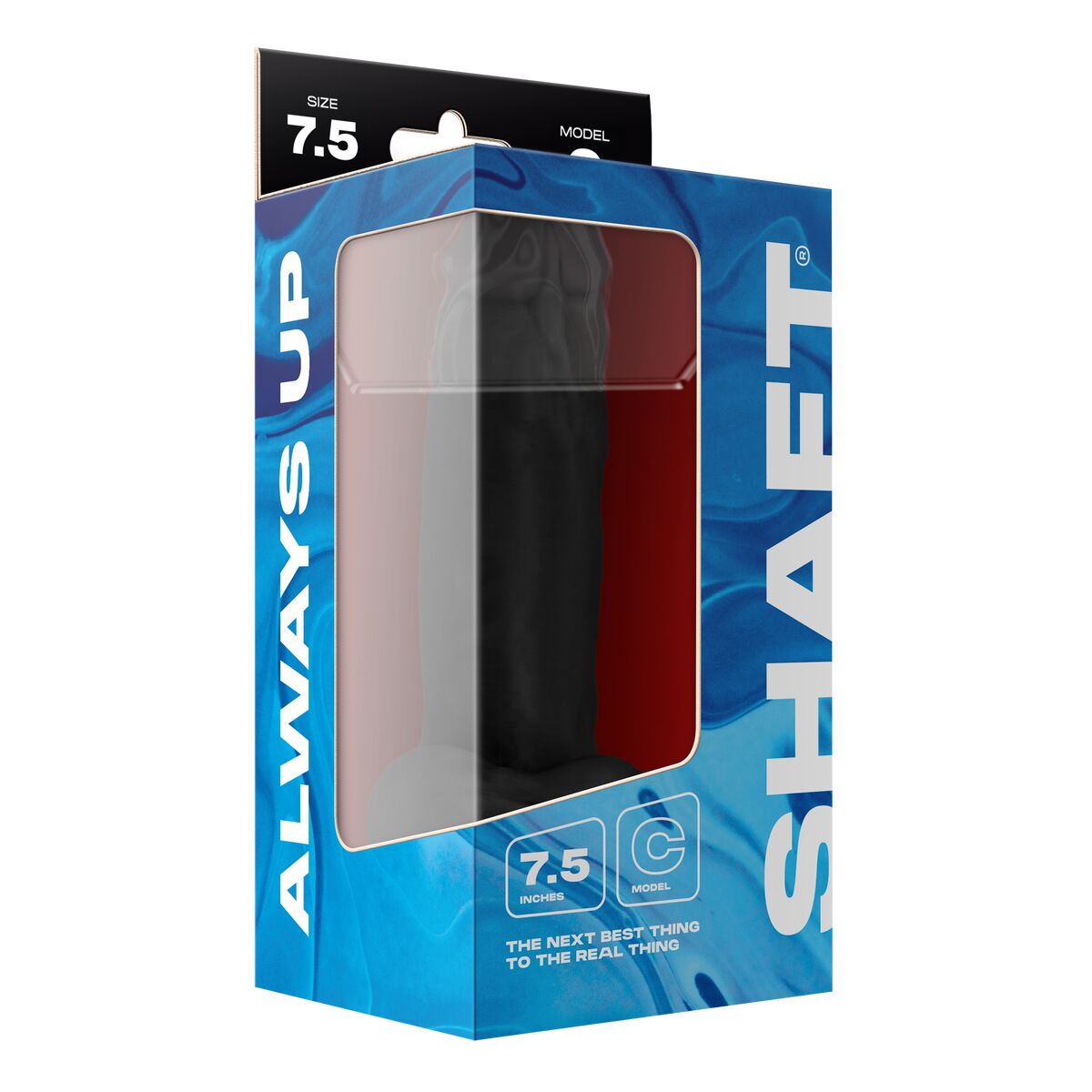 Consolador Realista Shaft Silicona Ø 4 cm (13,2 cm)