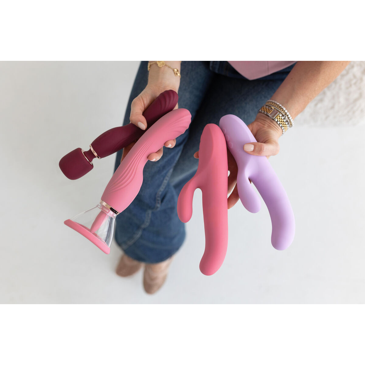 Vibrador Doble Estimulación Le Wand Rosa