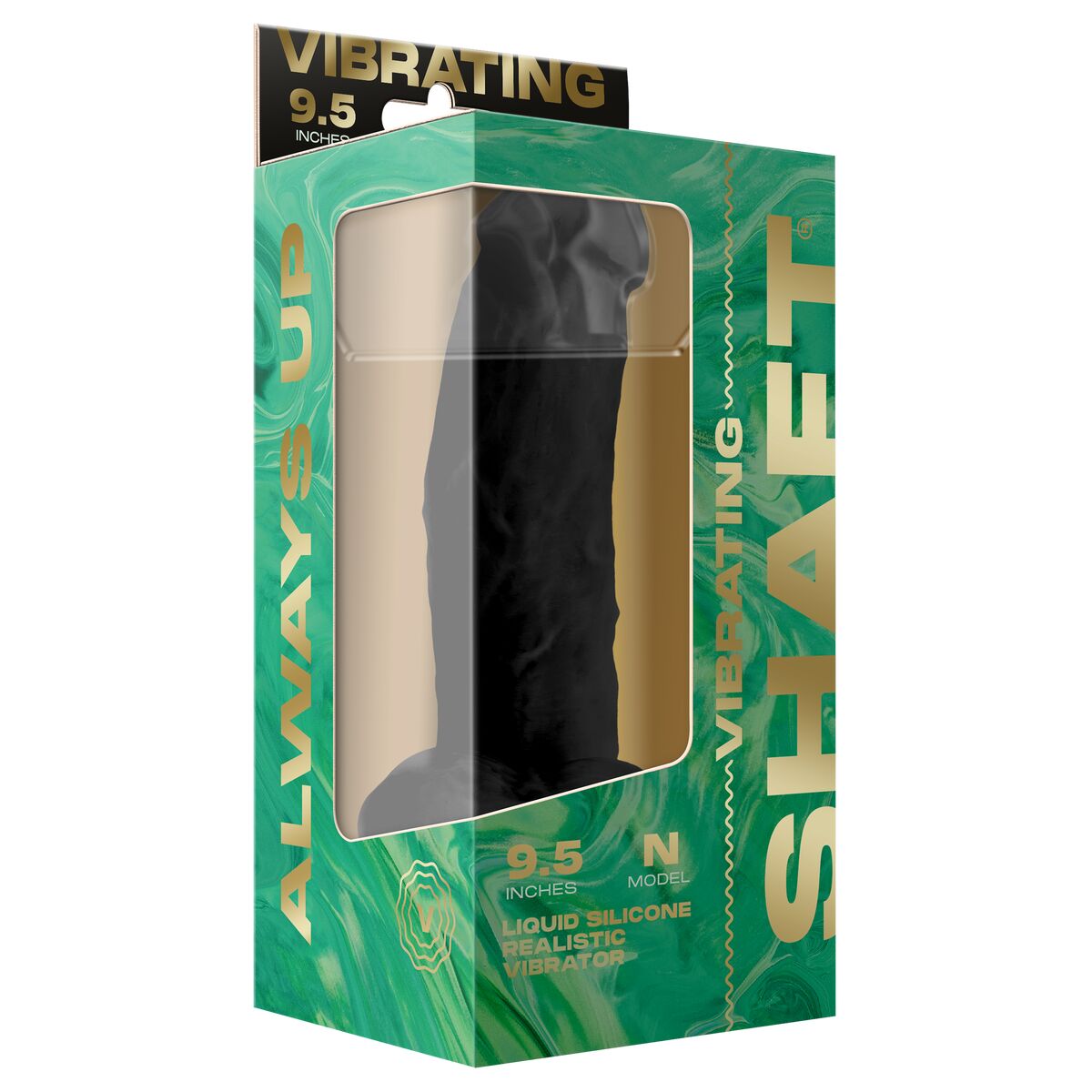 Consolador Realista Shaft Silicona Ø 3,6 cm Ø 4,8 cm (17,2 cm)