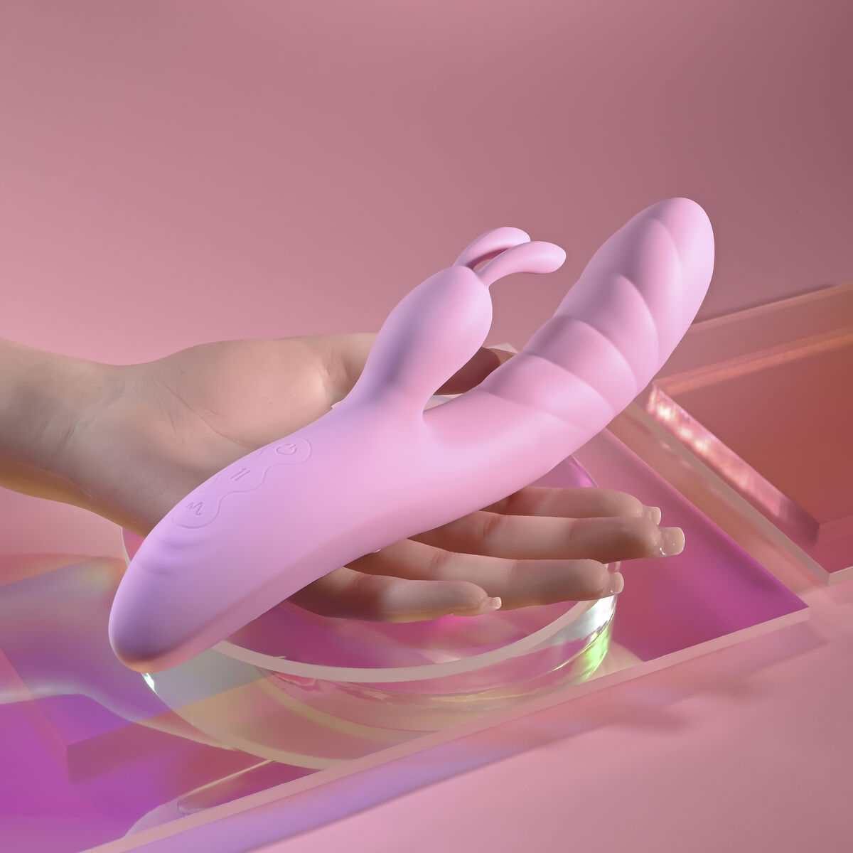 Vibrador Doble Estimulación Evolved Playboy Rosa