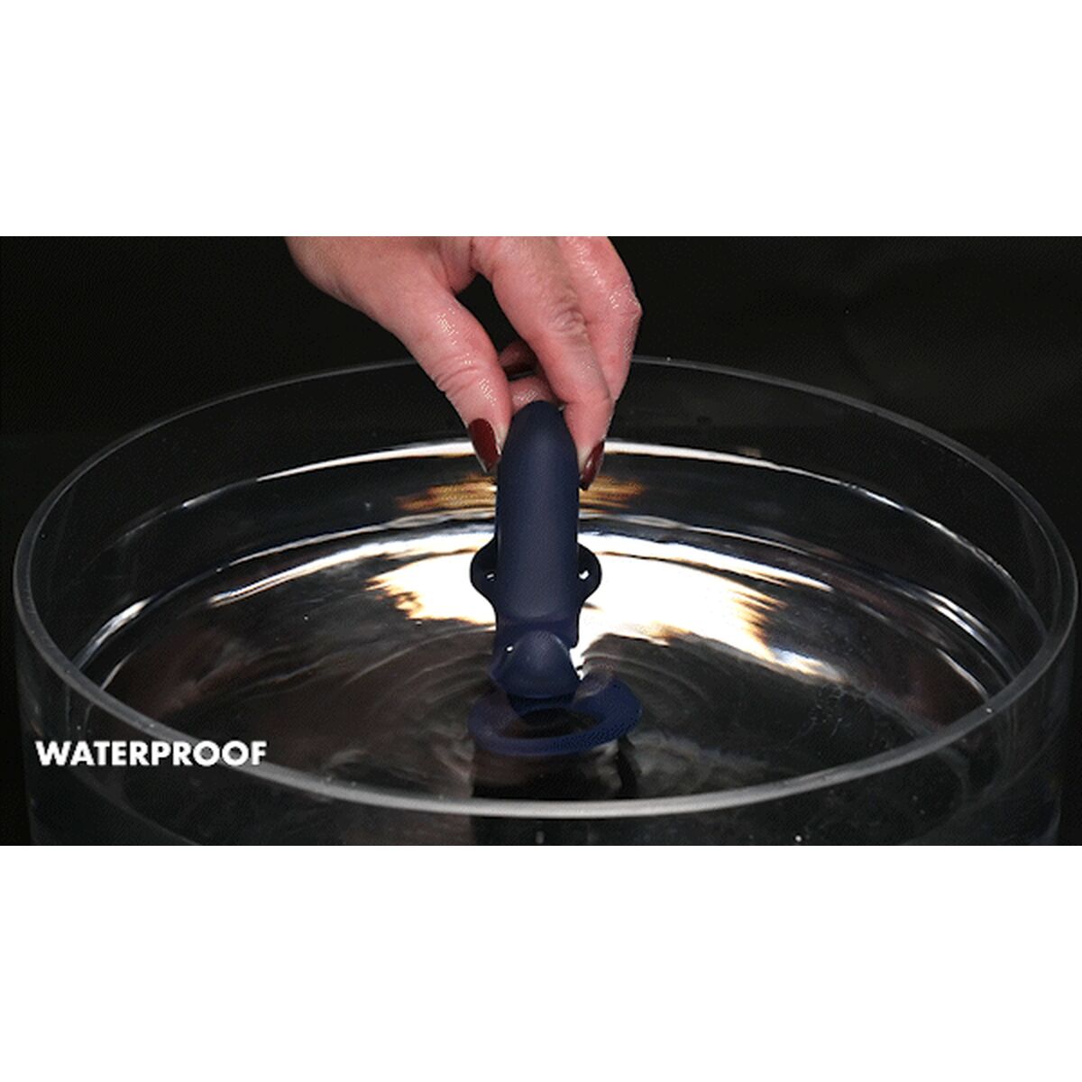 Funda para pene Evolved Zero Tolerance Negro Ø 3 cm Ø 3,8 cm