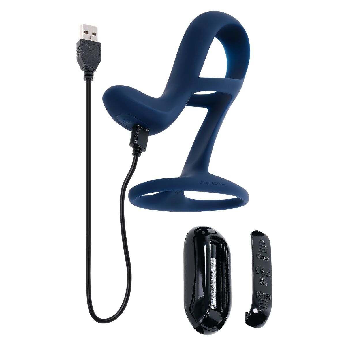 Funda para pene Evolved Zero Tolerance Negro Ø 3 cm Ø 3,8 cm