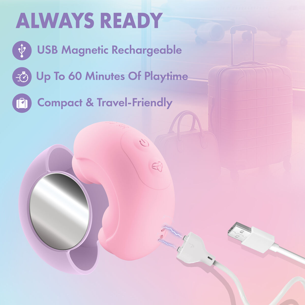 Succionador de Clítoris Blush Play with me Rosa