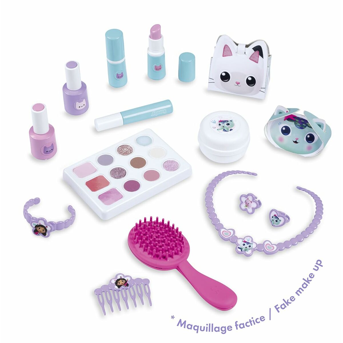 Set de Maquillaje Infantil Smoby Gabby and the Magic House Rosa Rose