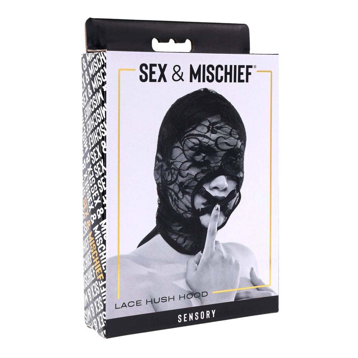 Máscara Sportsheets Sex and Mischief Negro