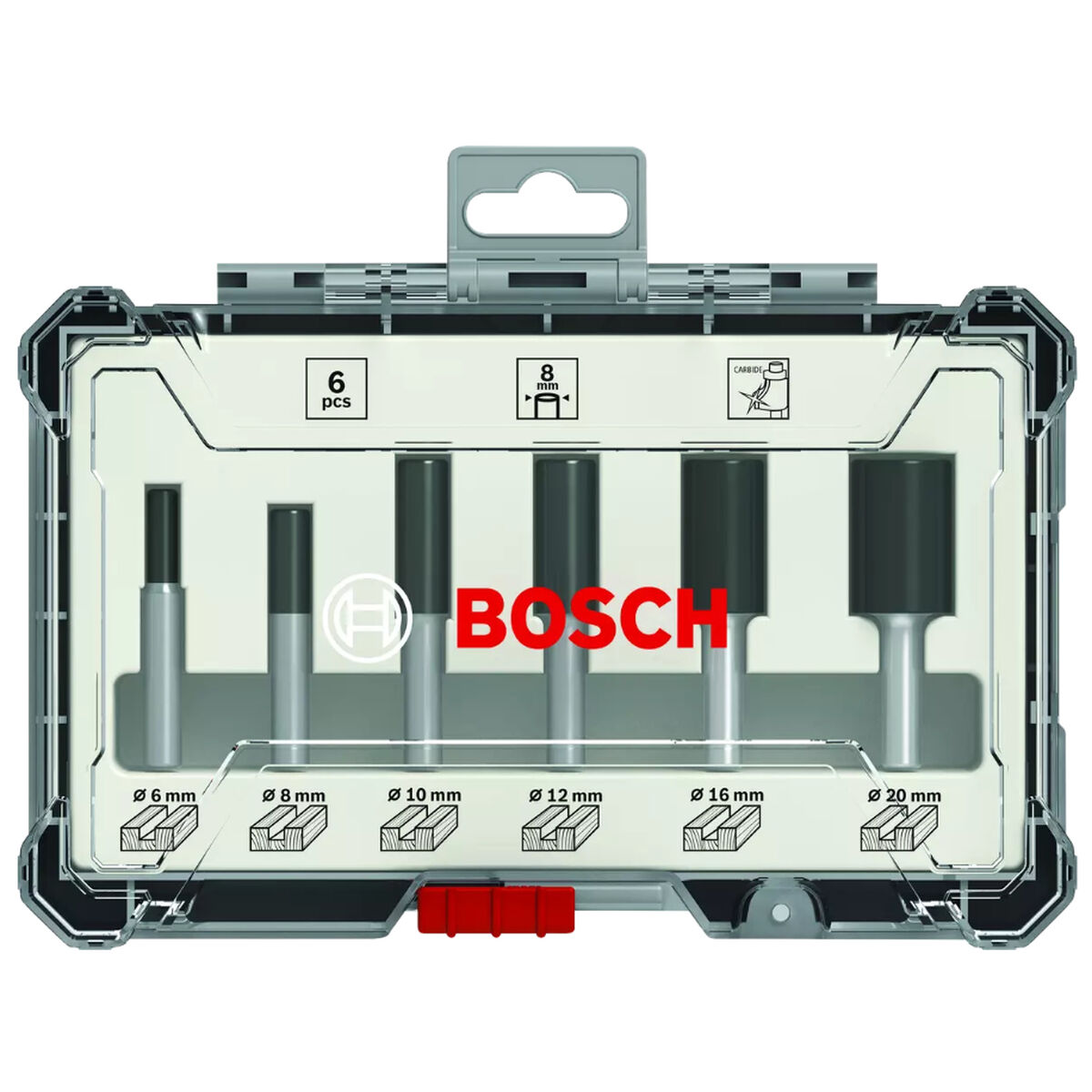 Set de accesorios BOSCH 6 Piezas
