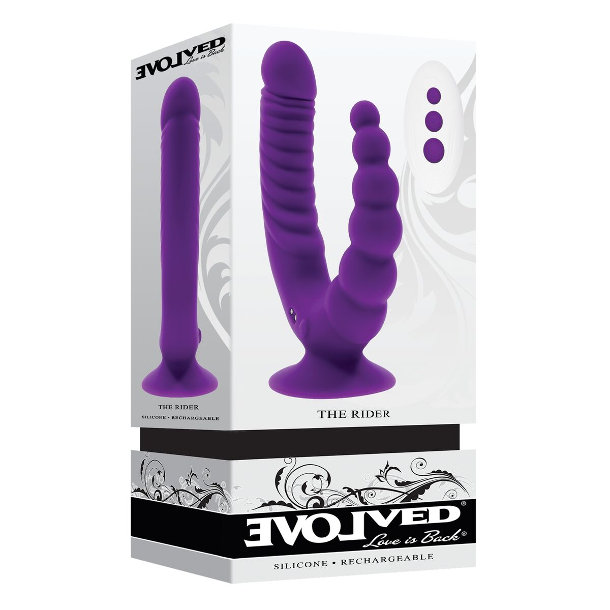 Vibrador Anal Negro Evolved
