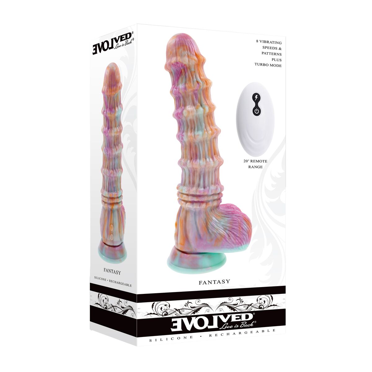 Consolador Realista Evolved Silicona ABS Ø 6,3 cm (20,3 cm)