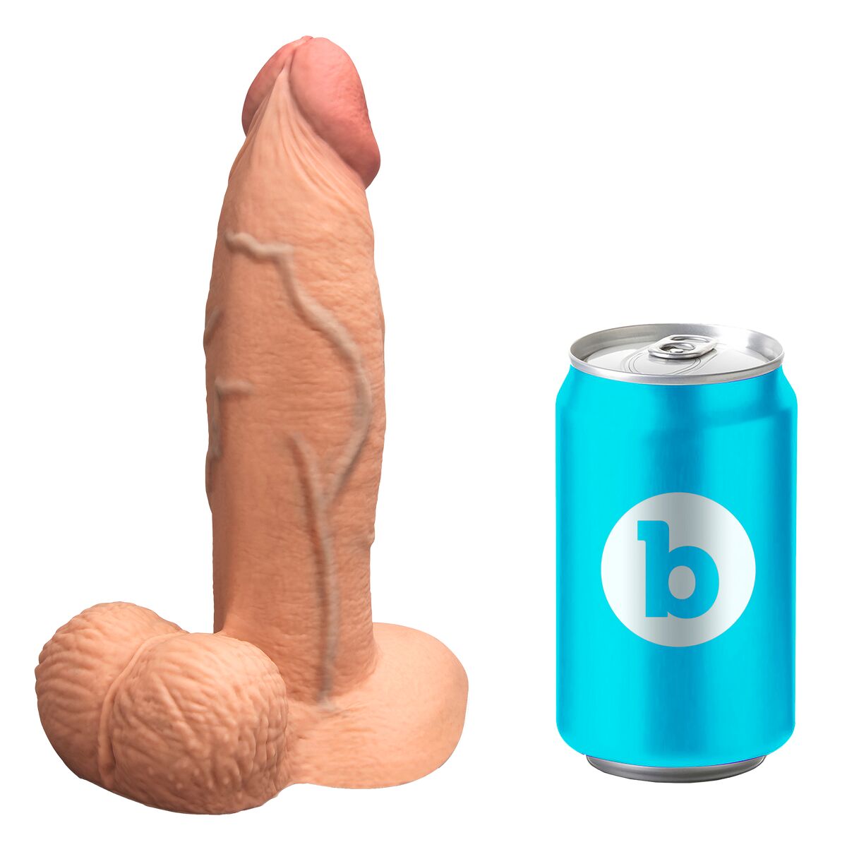 Consolador Realista B-Vibe Silicona Ø 4,5 cm (15,2 cm)