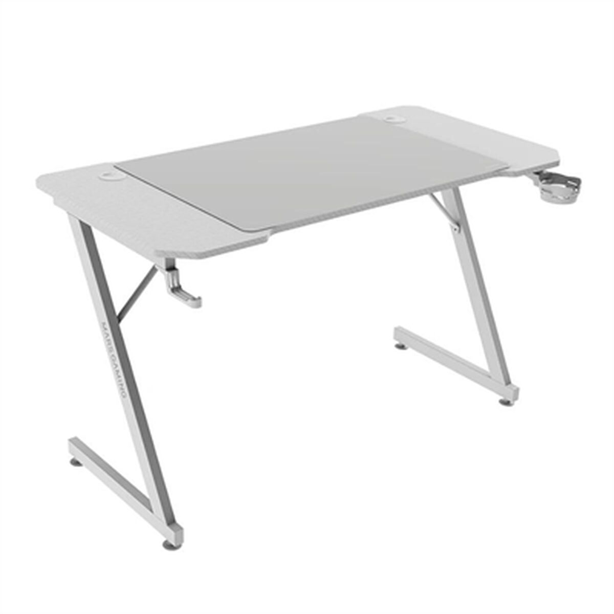 Mesa de Escritorio Gaming Mars Gaming ERGO Blanco 140 x 60 cm