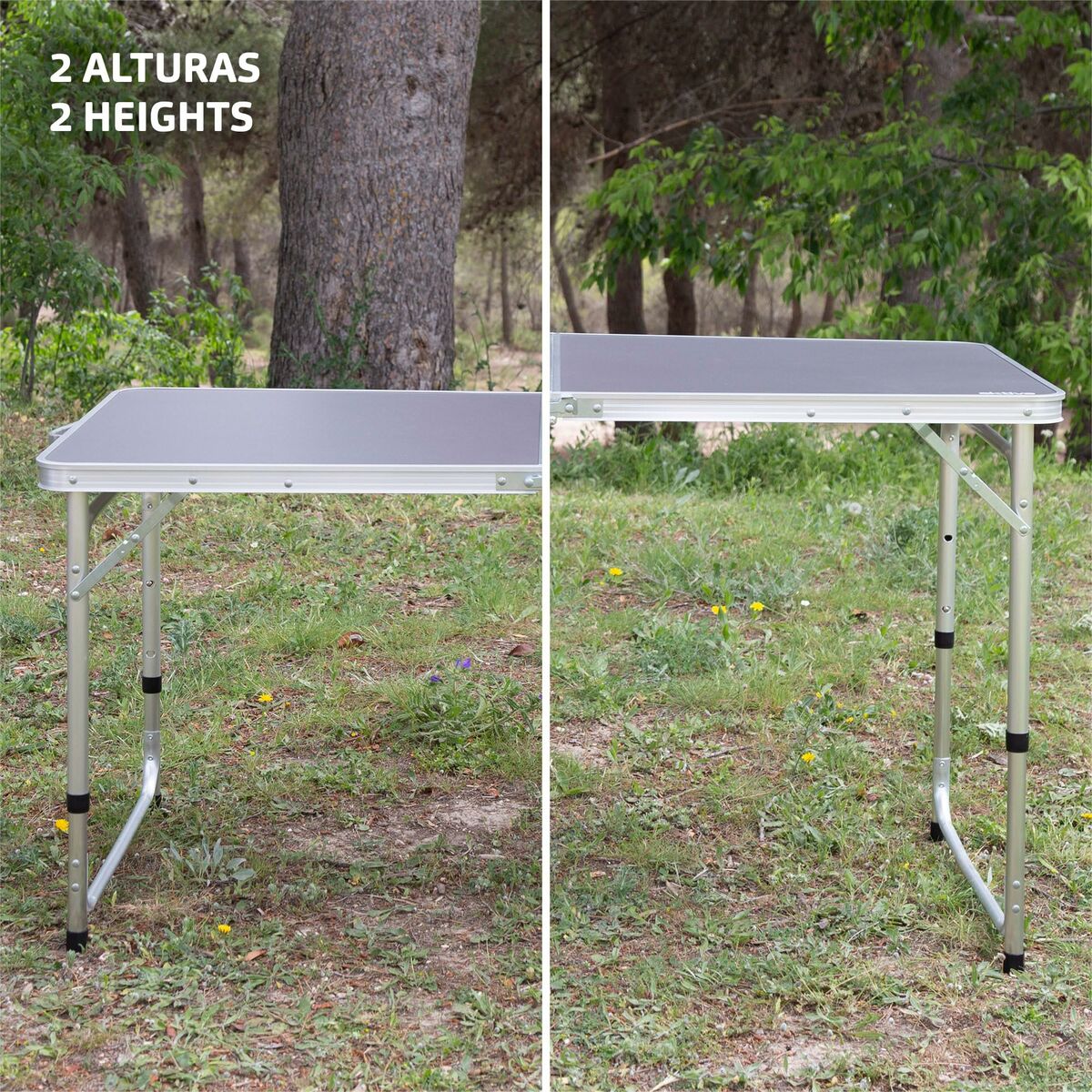 Mesa Aktive Gris