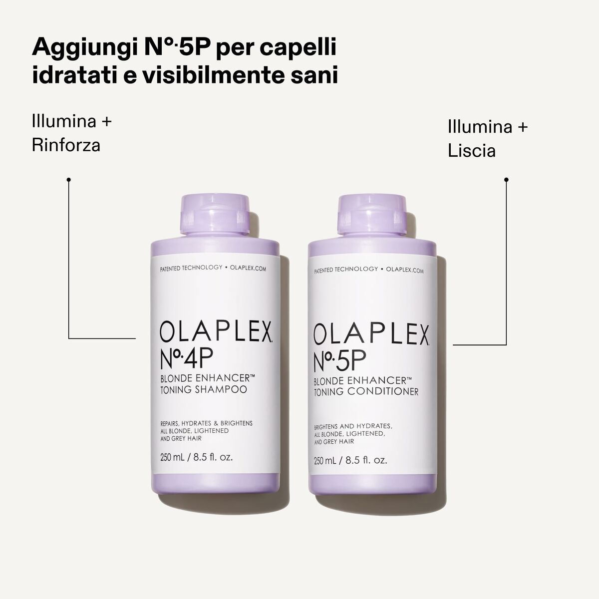 Champú Olaplex Nº4P BLONDE ENHANCER 250 ml