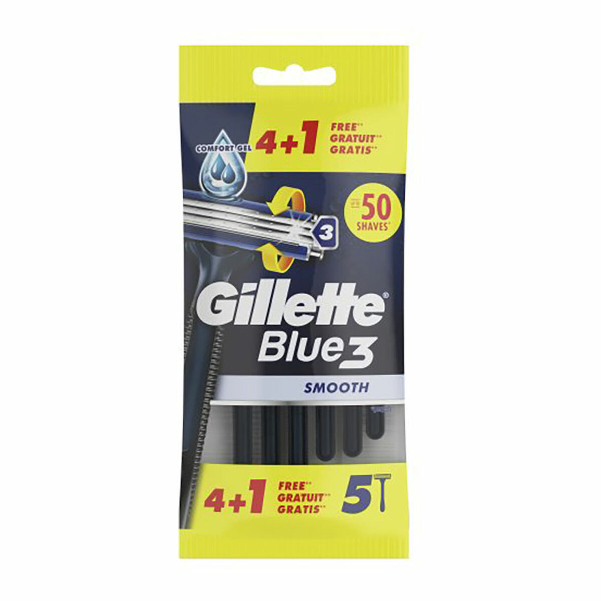 Cuchillas de afeitar Gillette Blue 3 Desechables