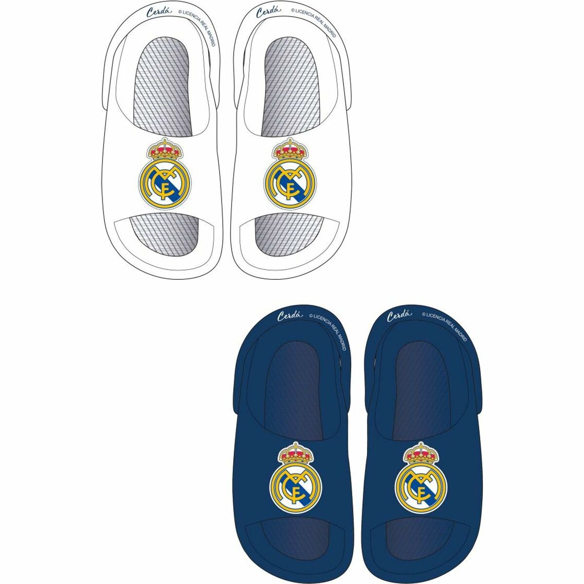 Sandalias Infantiles Real Madrid C.F. Azul