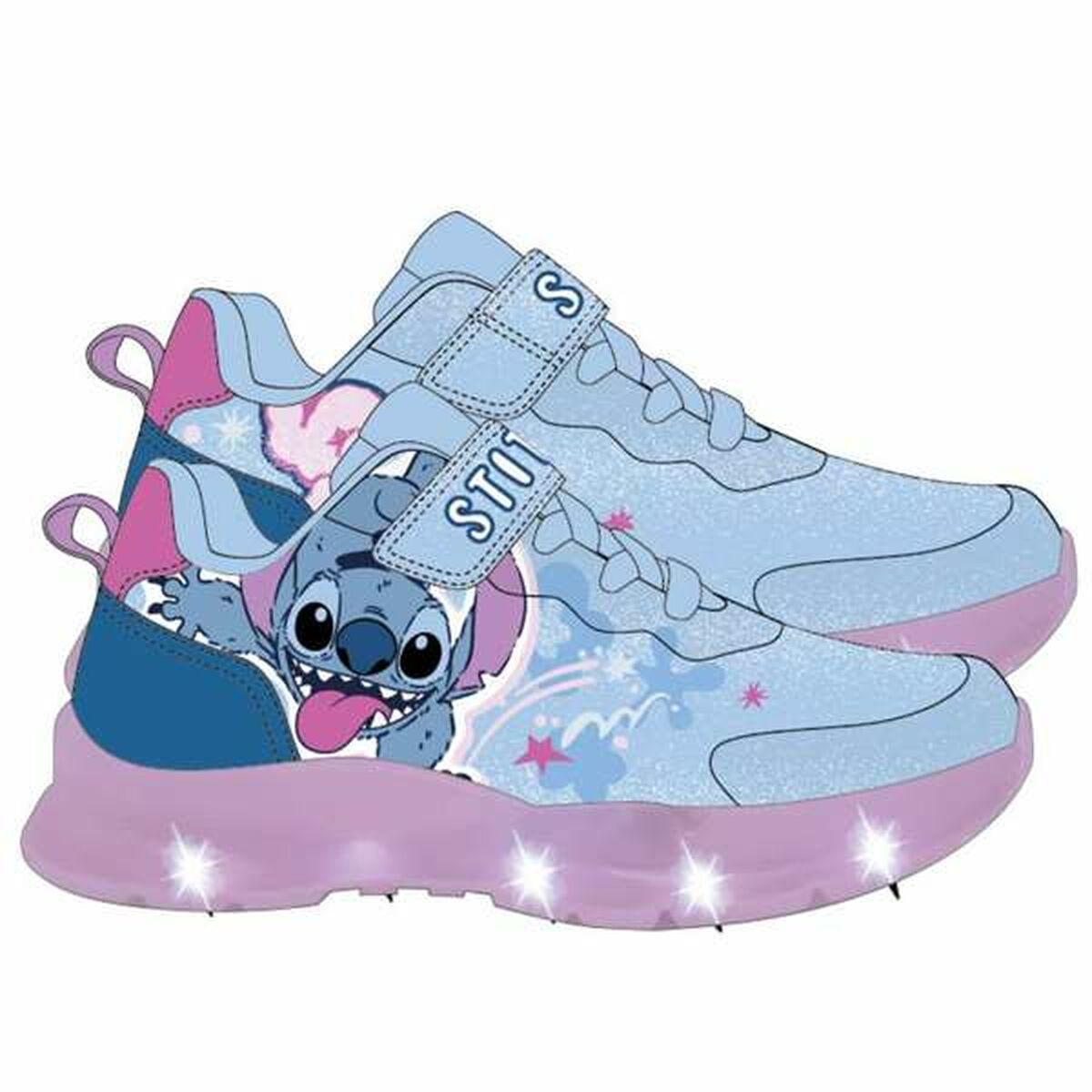 Zapatillas Deportivas Infantiles Stitch Azul 29