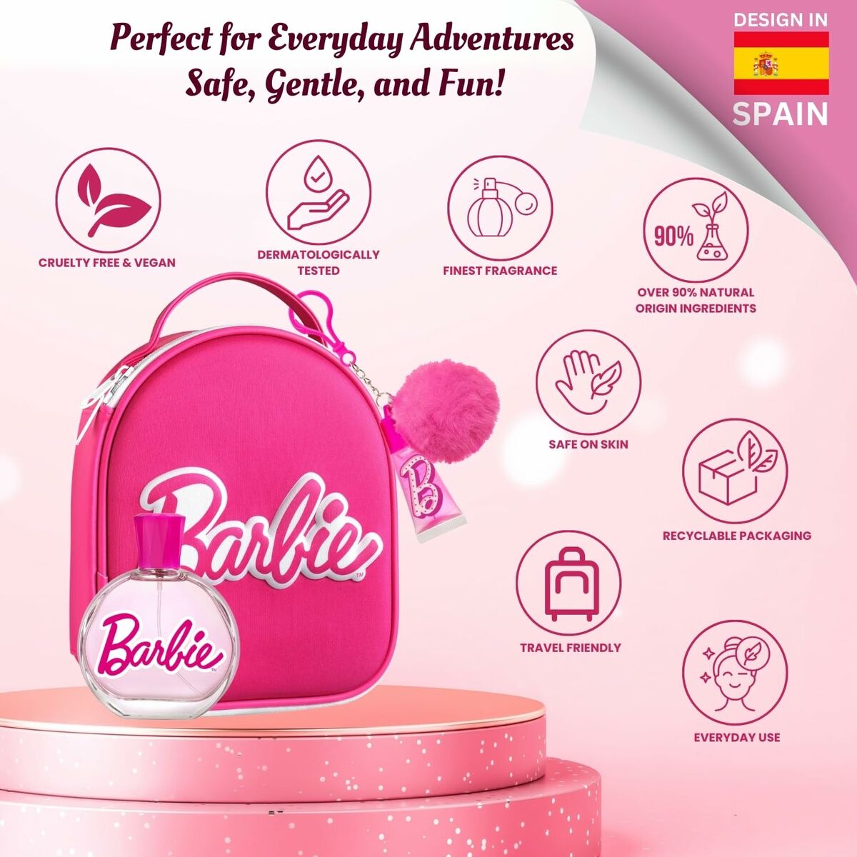 Perfume Infantil Mattel 100 ml (2 Unidades)