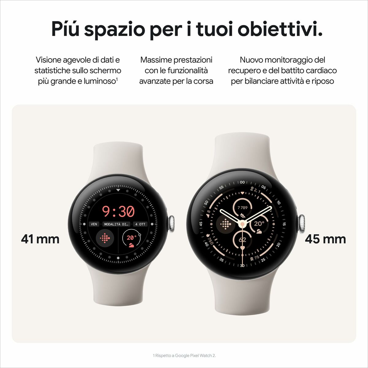 Smartwatch Google GA05785-DE Negro 1,4" 45 mm