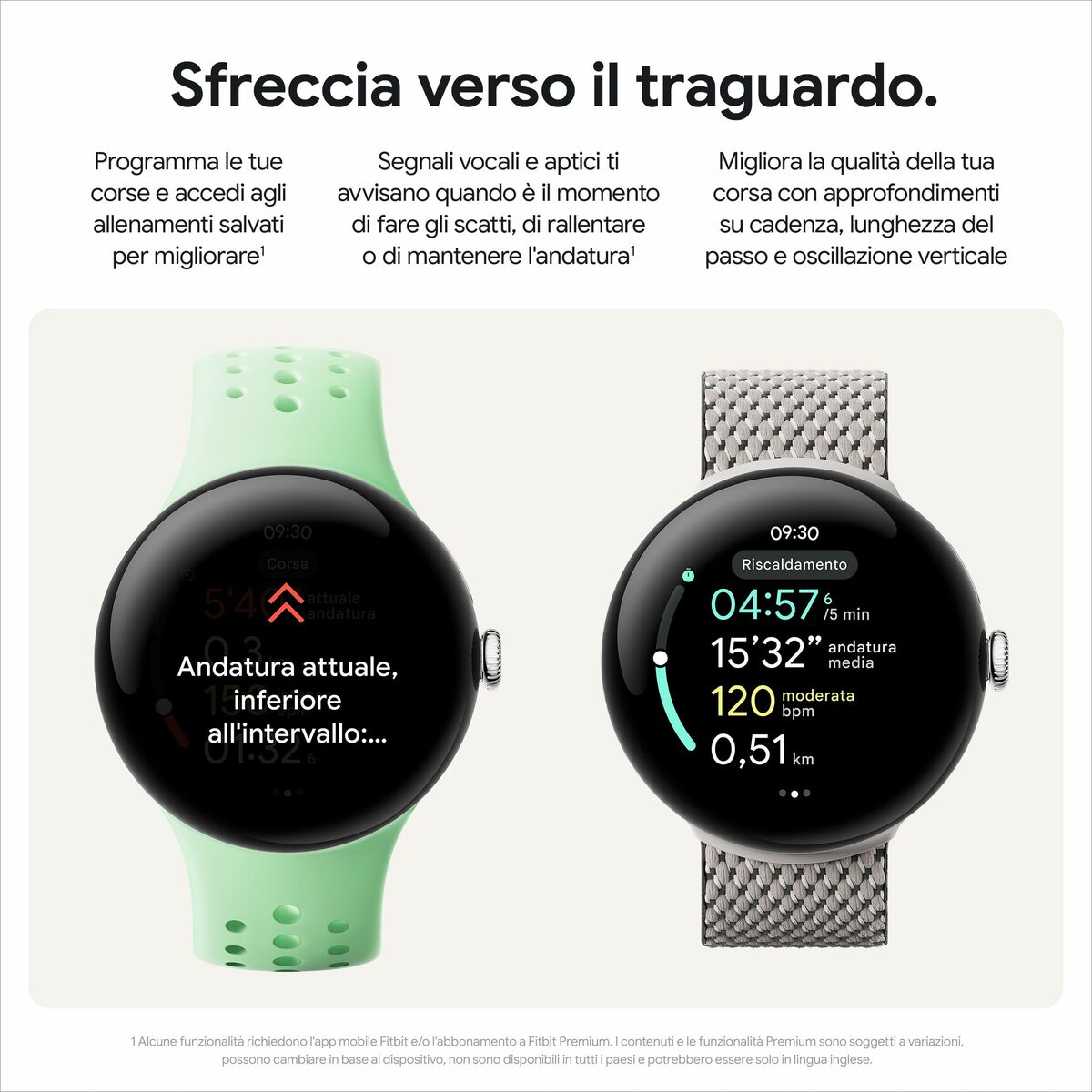 Smartwatch Google GA05785-DE Negro 1,4" 45 mm