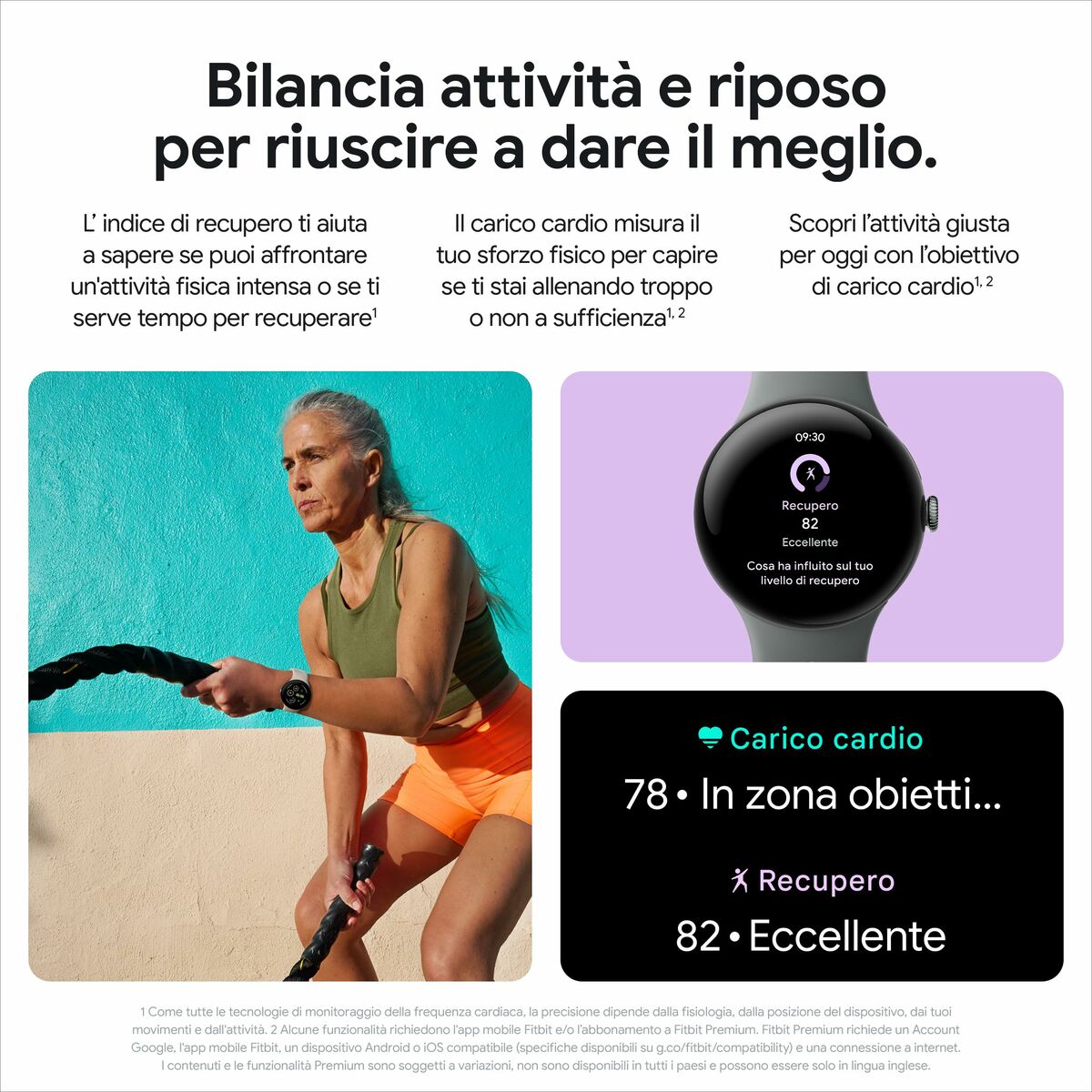 Smartwatch Google GA05785-DE Negro 1,4" 45 mm