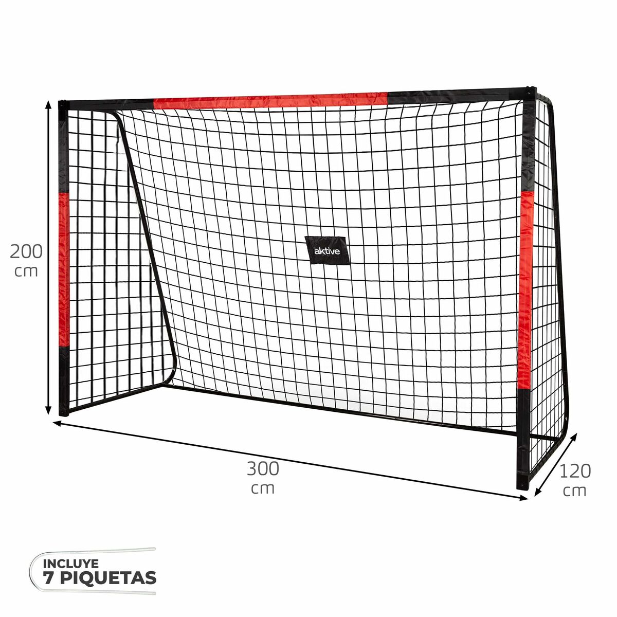 Portería de Fútbol Aktive