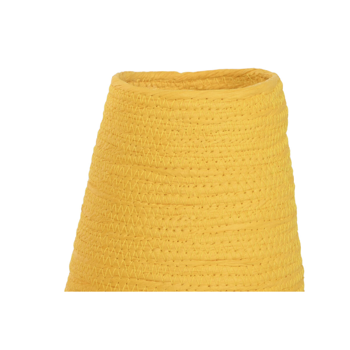 Macetero Home ESPRIT Amarillo Fibra Urbano 30 x 30 x 60 cm (3 Piezas)